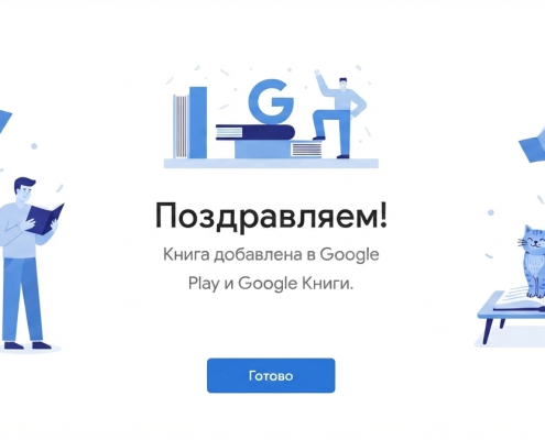 Как зарегистрироваться в Google Книгах